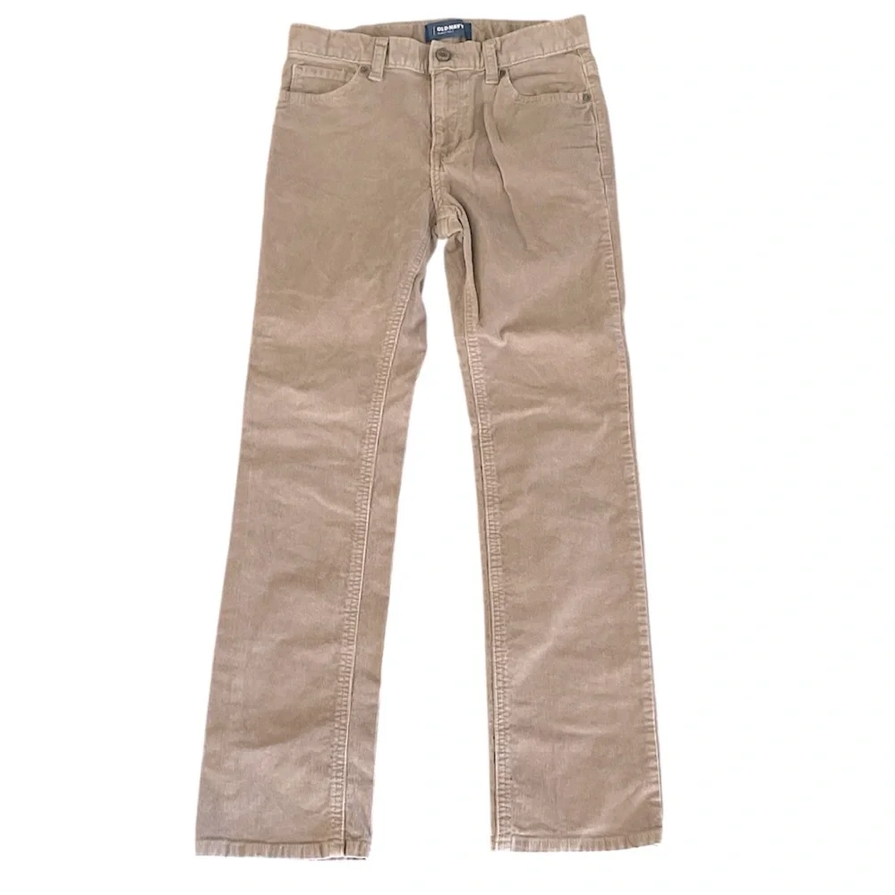 Old Navy kids Khaki Corduroy slim pants